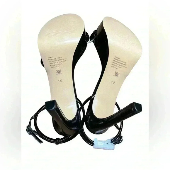 BCBG GENERATION Kendi Patent Platform Ankle Wrap Sandals Size: 10  MSRP $108 - Picture 6 of 6